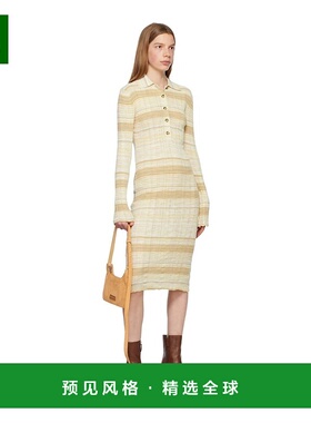 香港直邮Acne Studios 条纹纽扣连衣裙 FN-WN-DRES000896包臀裙