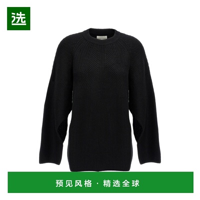 1h可退 香港直邮LOULOU STUDIO 女士 'Kawa' 毛衣 KAWABLACK