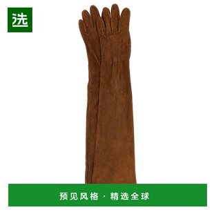 1h可退 香港直邮Prada 普拉达 女士 纽扣细节手套 1GG21015B9