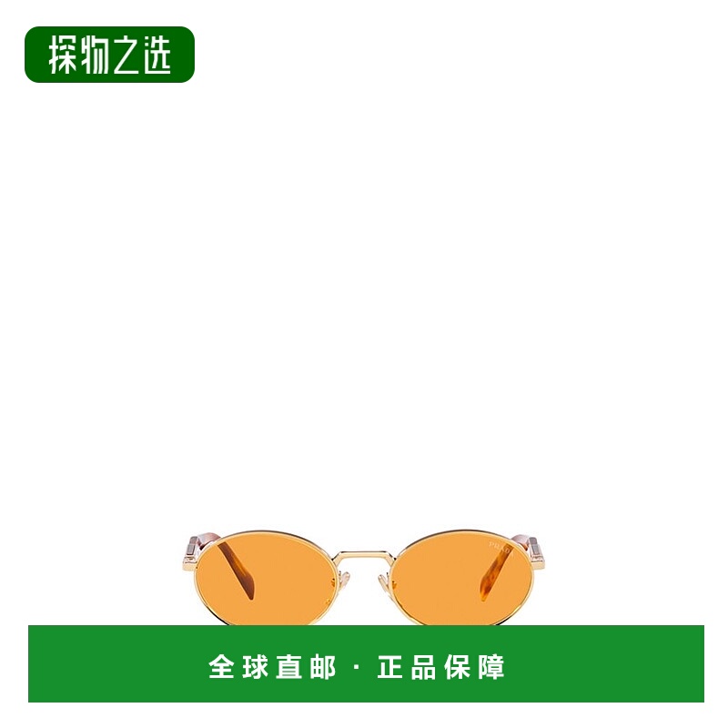 1h可退 香港直邮Prada 普拉达 女士 徽标太阳镜 PR65ZS metal金属