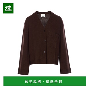 香港直邮Allude 女士针织衫 1765149 AW2025 棕色 Cardigan