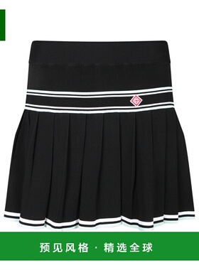 香港直邮CASABLANCA 女士半身裙 WPF25KW102701 AW2025 黑色