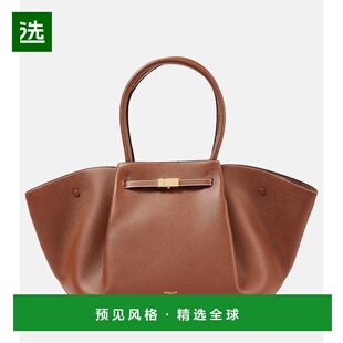 1h可退 香港直邮DeMellier 女士 New York 皮革手提包 beige米色