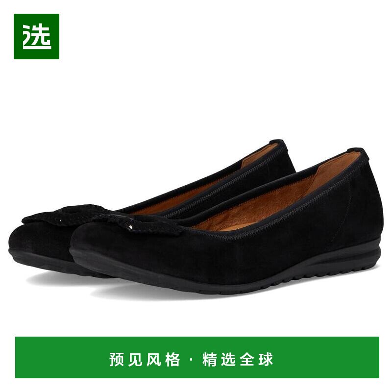 1h可退 【美国直邮】gabor 女士 时尚休闲鞋皮鞋平底鞋女鞋一脚蹬