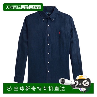 欧洲直邮ralph polo 1h可退 lauren 亚麻 男士 衬衫