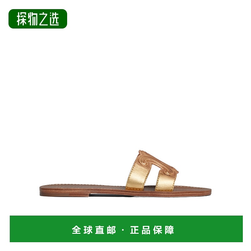 香港直邮Celine 徽标拖鞋 352413093C.