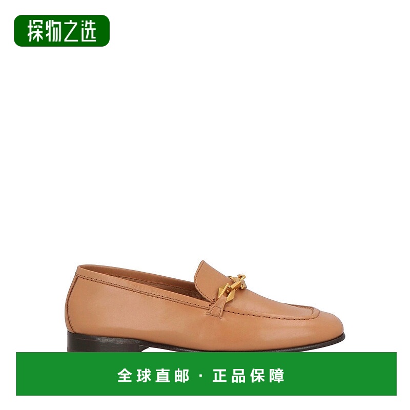 香港直邮Jimmy Choo 周仰杰 女士 乐福鞋 brown棕色 舒适时尚