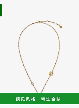 1h可退 欧洲直邮FENDI (2025) Fendi EverRound 项链 - 金色项链