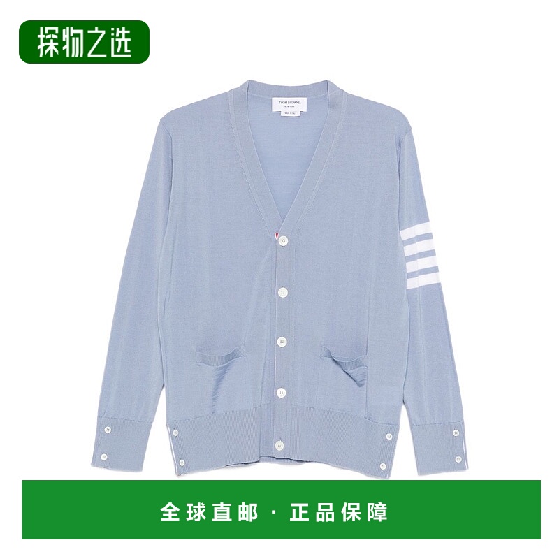 香港直邮Thom Browne 汤姆·布朗 男士 羊毛针织开衫 MKC002AY101