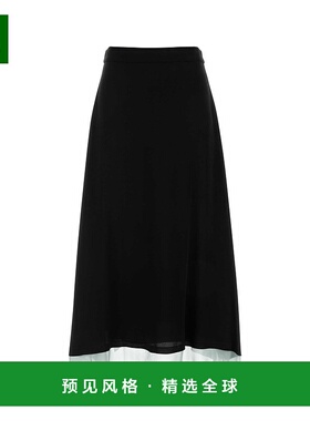 香港直邮Fendi 芬迪 女士 喇叭中長裙 FQ7665AUP6半身裙长裙a字裙