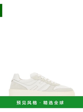 1h可退 香港直邮Hogan 男士 Two-tone H630 皮质运动鞋 HXM6300EU