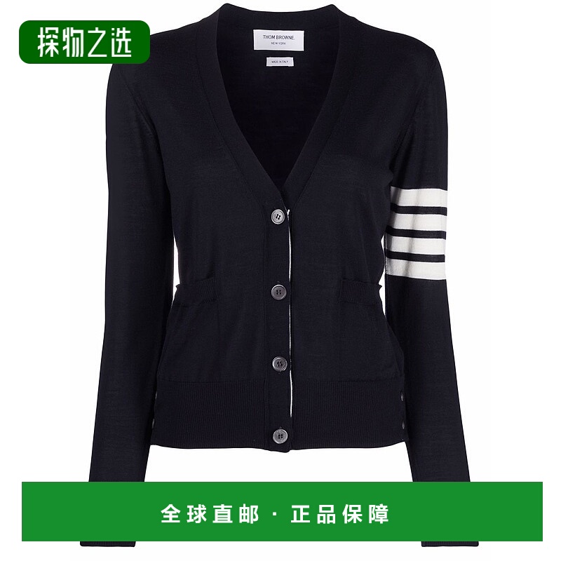 香港直邮Thom Browne 汤姆·布朗 女士 4-Bar 开衫 FKC334AY1014