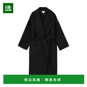 美国直邮 Reiss Bridget羊毛混纺自系腰带长款 1h可退 外套 女