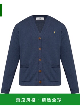 香港直邮Vivienne Westwood 刺绣纽扣开衫 27010014Y0021