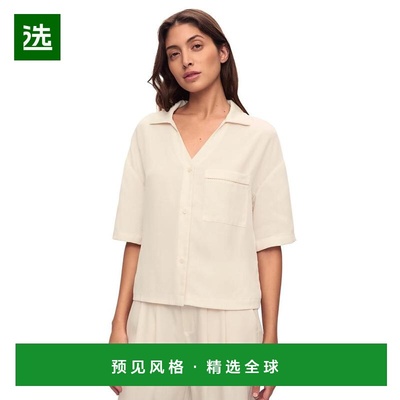 1h可退 【美国直邮】eberjey 女士 睡衣上装短袖