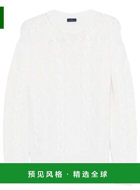 香港直邮PAUL&SHARK 男士卫衣 15311085010 AW2025 白色 CABLE KN