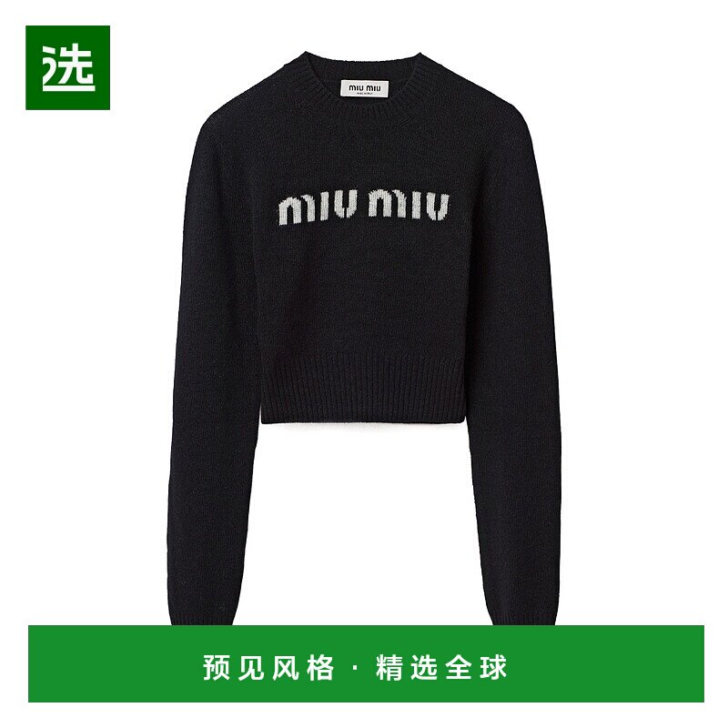 香港直邮Miu Miu 羊绒圆领毛衣 MML80913K1S232