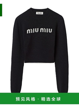 香港直邮Miu Miu 羊绒圆领毛衣 MML80913K1S232