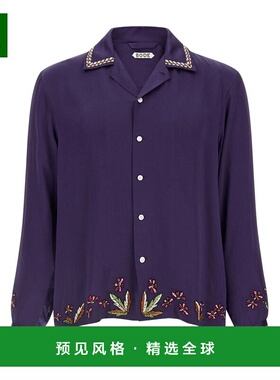 香港直邮BODE 男士衬衫 MRF25SH048ULTRAMARINE AW2025 蓝色