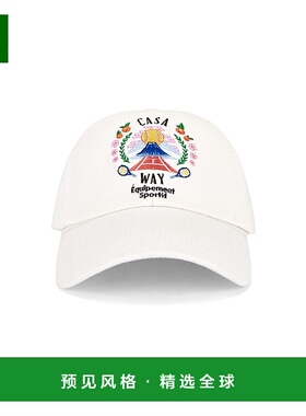 1h可退 香港直邮Casablanca 女士 Casa Way Mountain 刺绣帽子 AP