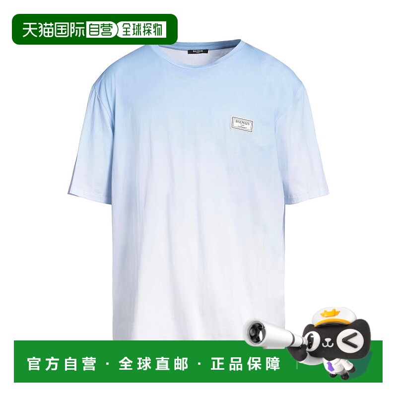 1h可退 香港直邮Balmain 巴尔曼 男士 Oversize-t-shirt T恤