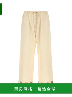 香港直邮BODE 男士休闲裤 MRF25BT037CREAM AW2025 黄色