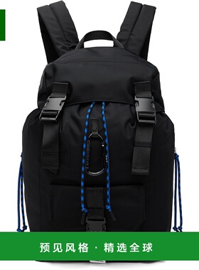 1h可退 香港直邮A.P.C. 男士 黑色 Trek 双肩包 PAAGRH62220尼龙