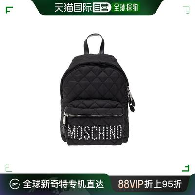 香港直邮Moschino 徽标缀饰双肩包 B76038201