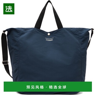 1h可退 香港直邮comme des garcons 川久保玲 男士 海军蓝托特包