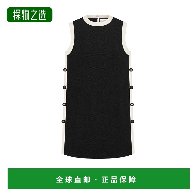 欧洲直邮Dior/迪奥 女士iviera 直筒短款连衣裙