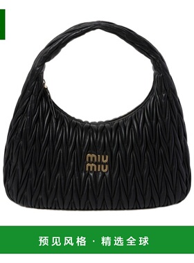 香港直邮Miu Miu Miu Wander Matelassé Hobo 包 5BC132N88VOOO