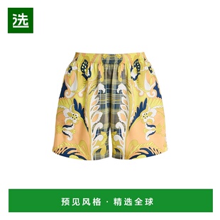 香港直邮Etro 艾特罗 女士 Riviera 印花斜纹丝绸短裤(独家发售)