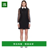 连衣裙 1h可退 24247 黑色高级迷你裙 女装 美国直邮 Valentino