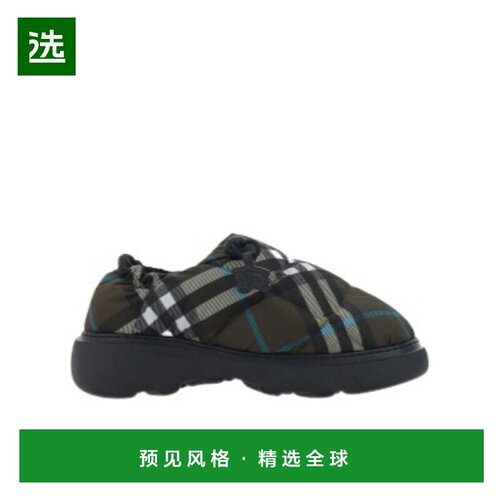 香港直邮Burberry Blend Pillow格纹低帮休闲鞋 80953501