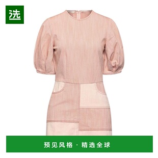 1h可退 【美国直邮】SESSUN女士 连衣裙圆领 修身时尚优雅自然舒