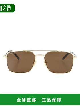 1h可退 香港直邮Gucci 古驰 男士 低鼻梁架贴合设计太阳眼镜 8400