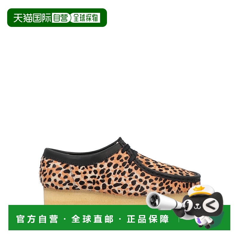 1h可退 香港直邮Clarks Originals 女士 绑带鞋 black黑色 舒适时