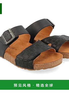 香港直邮HAFLINGER 女士凉鞋 1251148BLACK CO 花色