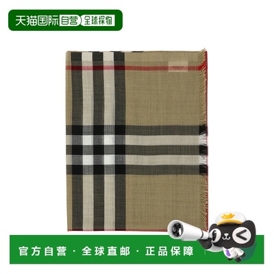 欧洲直邮BURBERRY/博柏利 女士 围巾披肩博柏利羊毛