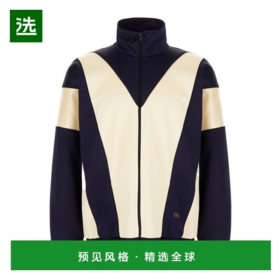 香港直邮VALENTINO 男士针织衫 VMF29RBBPBLB SS2026 蓝色 长袖拉