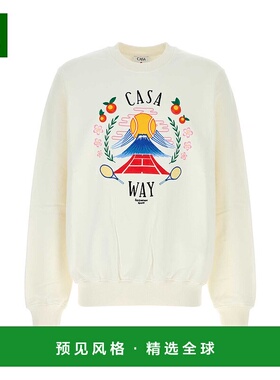 1h可退 香港直邮Casablanca 男士 白色棉质卫衣 MPF25JTP29303CAS