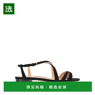 1h可退 香港直邮Sergio Rossi 塞乔·罗西 女士 凉鞋 black黑色