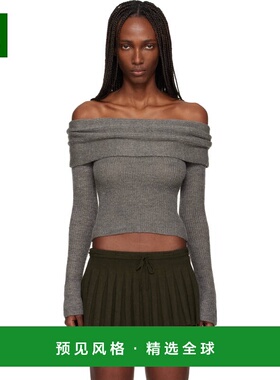 1h可退 香港直邮Danielle Guizio 女士 灰色 Marlowe 上装 H25606