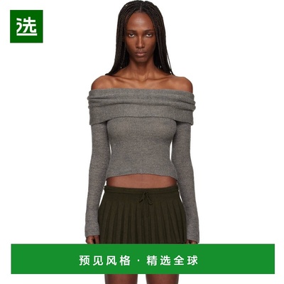 1h可退 香港直邮Danielle Guizio 女士 灰色 Marlowe 上装 H25606