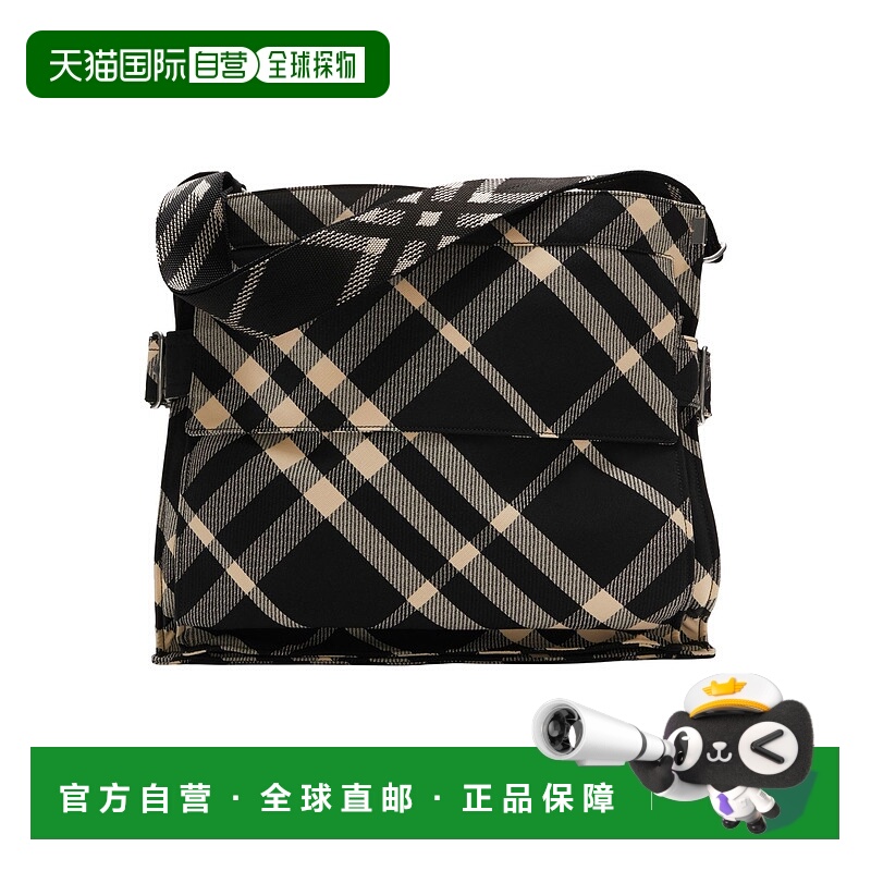 1h可退 香港直邮Burberry 巴宝莉 男士 Trench Check 托特包 4SPR