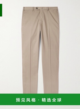 1h可退 香港直邮Slowear 男士 Incotex 修身棉质羊绒混纺裤子 1T0