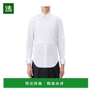 口燕尾服衬衫 香港直邮Thom 袖 法式 MWL205B03113 Browne