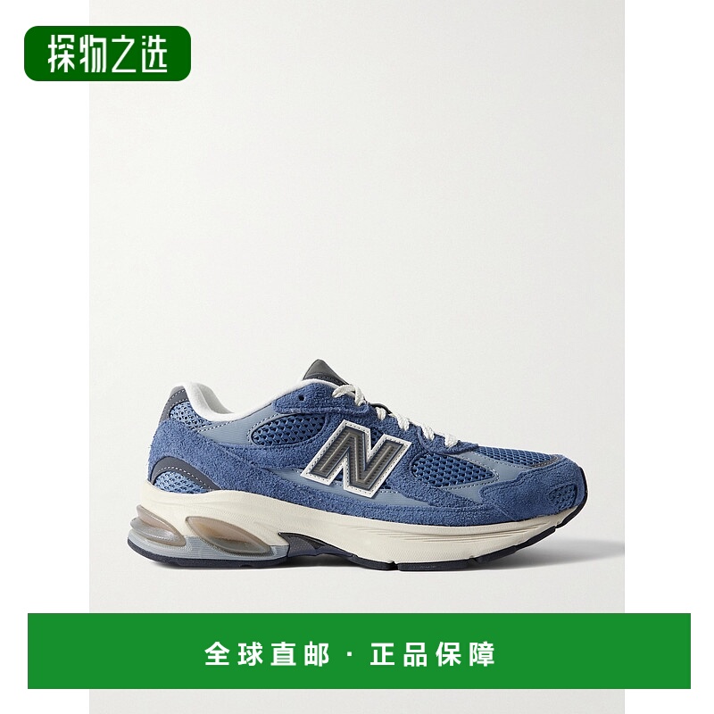 香港直邮New Balance 新百伦 男士 ABZORB 2010 皮革边网纱绒面革