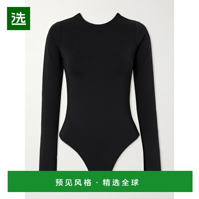 1h可退 香港直邮GOOD AMERICAN 女士 thong 防水面料弹性针织连体