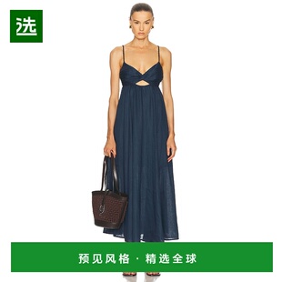 1h可退 香港直邮ZIMMERMANN 女士 Ascension 前扭纹连衣裙 4234DS